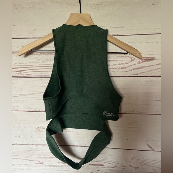 Outdoor Voices Slashback Crop Top Hunter Size Small - Picture 4 of 7